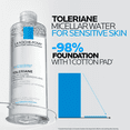 thumbnail image 4 of La Roche-Posay Toleriane Micellar Water, Gentle No-Rinse Cleanser with Glycerin for Sensitive Skin, 400mL, 4 of 13