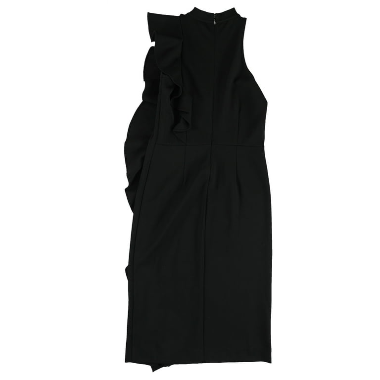 bar III Womens Ponte-Knit Sheath Dress, Black, X-Large - Walmart.com