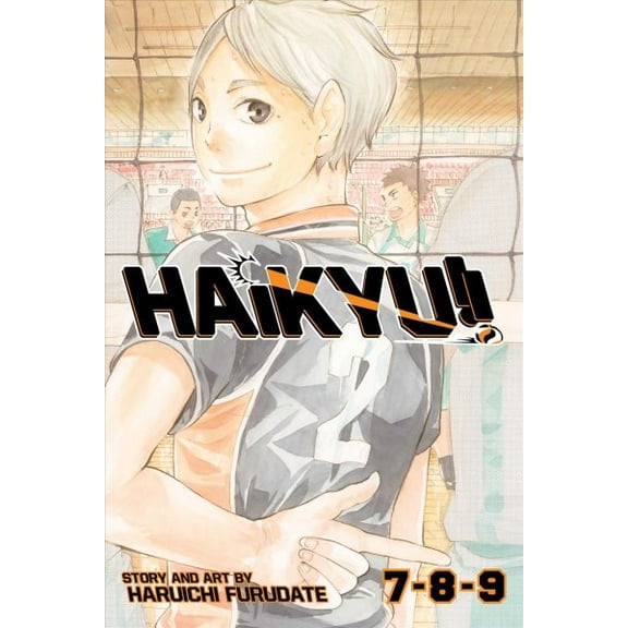 Pre-Owned Haikyu!! (3-In-1 Edition) Haikyu!! (3-In-1 Edition), Vol. 3: Includes Vols. 7, 8 & 9, Book 3, (Paperback)