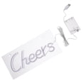 thumbnail image 3 of GOOHOCHY Cheers Letrero de neón LED decorativo, lámpara de ambiente para fiestas en bares, 3 of 7