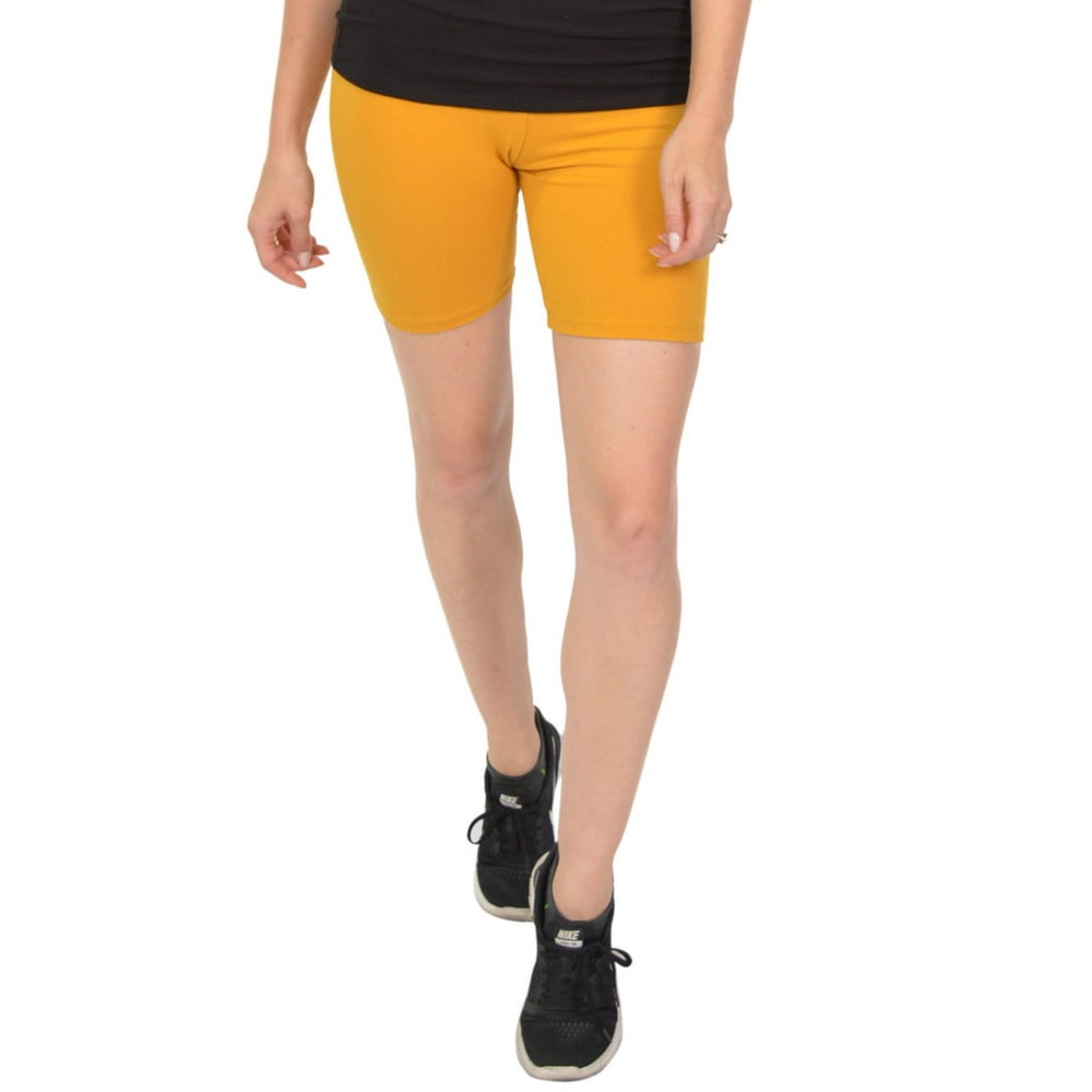 Bike Shorts for Girls and Women Athletic Workout Shorts Cotton