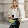 thumbnail image 2 of Pzuqiu Cat Women Leather Crossbody Bag Versatile Exquisite Soft with Chain Strap Small Leather Crossbody Bags for Women Lightness Casual for Daily Use and Travel, 2 of 7