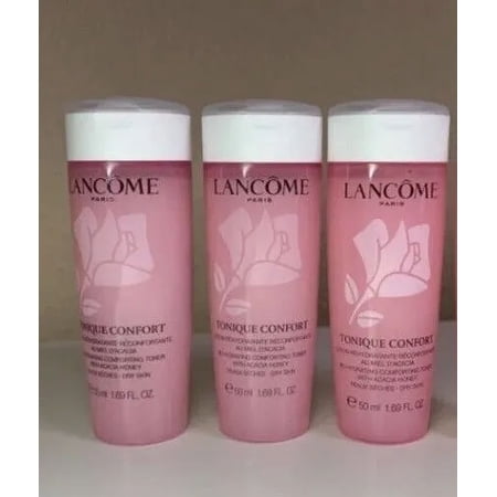 Lot of 3 Lancome Tonique Confort Rehydrating Toner-Dry Skin 1.69oz/50ml Each