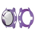 thumbnail image 1 of Generic Hard PC Case with Tempered Glass Screen Protector Full Protective Cover Thin Clear Bumper Shell Replacement for Samsung Galaxy Watch Active 2 44mm Purple, 1 of 6