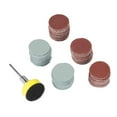 thumbnail image 2 of 100pcs Sanding Papers， Alumina Round Mix Grit Sander Disc Sanding Papers， Sander Disc 100P, 180P, 240P, 1500P, 3000P, For General Polishing, 2 of 8