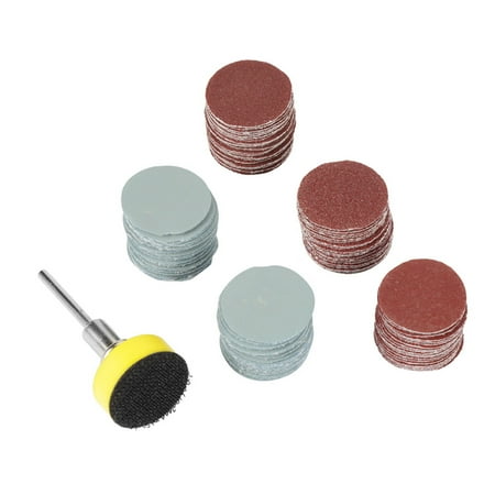 

100pcs 25mm Mix Grit Sander Disc Sanding Polishing Paper Pads Abrasive Sandpaper Set Daboolka