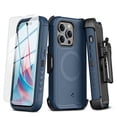thumbnail image 1 of Funda MYBAT Maverick MagSafe Clip para iPhone 15 PRO Azul con Mica, 1 of 9