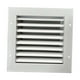 thumbnail image 1 of Rejillas de barra lineal, rejilla de ventilación de aire, rejilla de techo moderna, Deflector de ventilación de aire cuadrado, dirección para pared de 20cmx20cm, 1 of 9