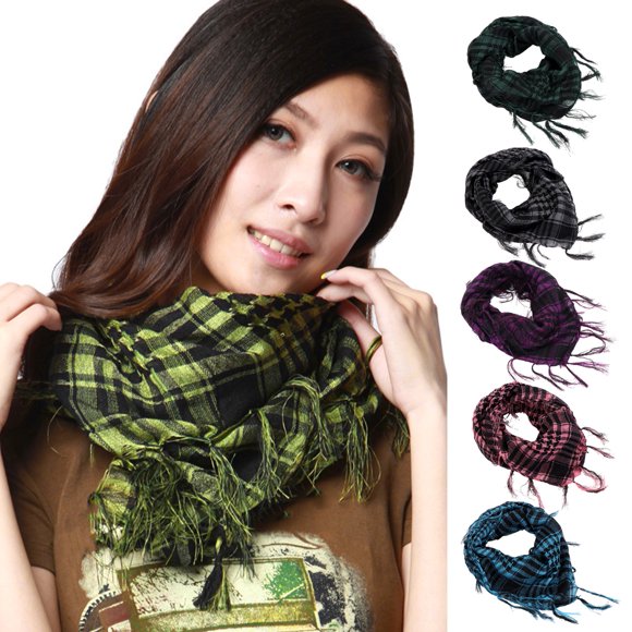 Trayknick Fall Winter Scarf Unsiex Windproof Soft Breathable Soft Outdoor Hiking Desert Scarf Headshawl Tassel Men Women Bandana Scarf White