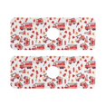 thumbnail image 7 of Yayeee Faucet Mat for Kitchen Sink 14.7" Diatomite Long Splash Guard Pad, White Cartoon Fire Truck Pattern, 2 Pack, 7 of 7