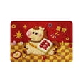 thumbnail image 2 of 2026 Year Of The Horses News Year Doormat Entrance Mat Spring Festival Home Decor Holiday Decorations, 2 of 6