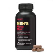 GNC Men's Maca Man, 60 Caplets, Fuels Nitric Oxide Production for Enhanced Blood Flow