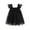 Black, variant on TAIAOJING Toddler Girls Mesh Dress Fly Sleeve Holiday Solid Color A-Line Dance Party Princess Dresses Beach Casual Birthday Boho Sundress Birthday 5-6Y
