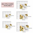 thumbnail image 6 of Yellow Sunflowers Outdoor Rug 4x6 Ft, Non Slip Washable Area Rug, Farmhouse Spring Botanical Floral Wooden Patio Rugs Carpet Runner, Large Floor Mat for Indoor/Outdoor Deck Porch Camping, 6 of 8