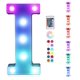 thumbnail image 1 of Lamp Foaky Marquee, luz LED con letras, mando a distancia, 22 x 20 x 5 cm, 1 of 6