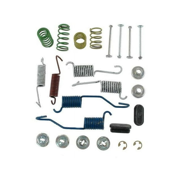 Rear Drum Brake Hardware Kit - Compatible with 1982 - 2003 Chevy S10 1983 1984 1985 1986 1987 1988 1989 1990 1991 1992 1993 1994 1995 1996 1997 1998 1999 2000 2001 2002