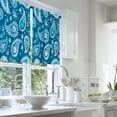 thumbnail image 2 of LALILO Kitchen Curtains and Valances Set of 3 36" Colorful Window Treatment Tiers for Window Decor, 2 of 5