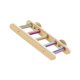 thumbnail image 4 of Puente de escalera para pájaros, accesorios para jaulas de pájaros, de madera, fácil de instalar, divertido juguete interactivo para escalar para, 4 of 7