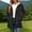 Black, variant on Women's Plus Size Rain Jacket Waterproof Windproof Drawstring Waist Midi Length Lined Hooded Coat Blue Size 3XL