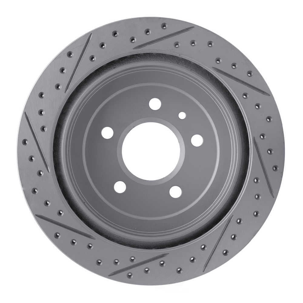 Dynamic Friction Company 830-46032R DFC Geoperformance Rotor - Drilled and Slotted