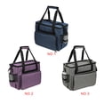 thumbnail image 2 of Bolsa de máquina de coser de gran capacidad, impermeable, universal, de tela Oxford, herramientas de costura, bolso de mano, estuche de transporte seitruly HA2286-02B, 2 of 6