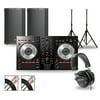 Pioneer DJ DJ Package with DDJ-SB3 Controller and Mackie Thump Boosted Speakers 12" Mains
