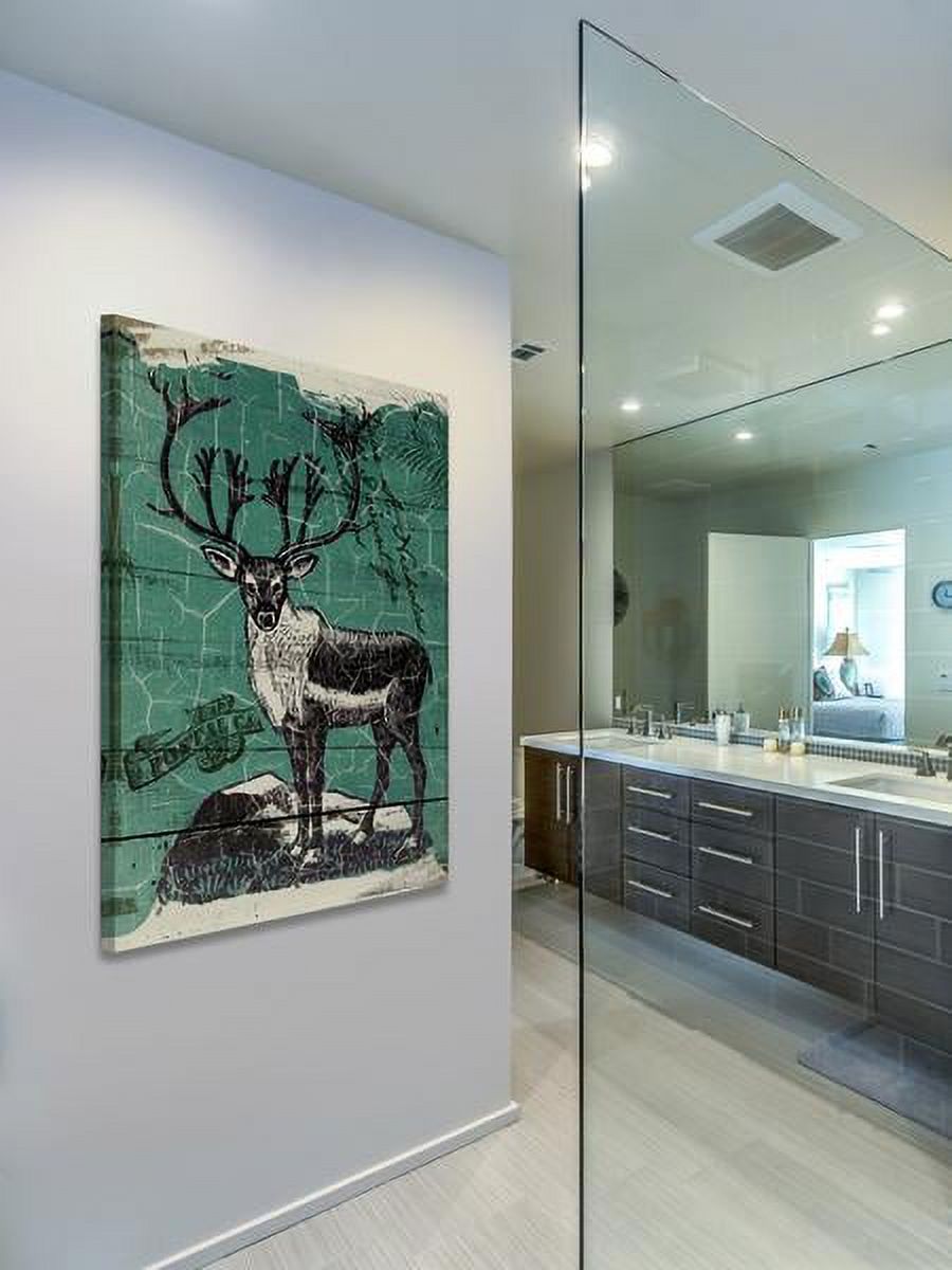 "Woodland" Painting Print on Wrapped Canvas