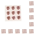 thumbnail image 2 of 10 Sheets Rhinestone Stickers Children Hand Acrylic Decals Student DIY Material Three-dimensional Student DIY Love Heart Crafts Label Table Party Pink, 2 of 6