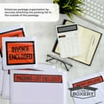 thumbnail image 3 of The Boxery Clear Adhesive Backloading (Full Face) Packing List Enclosed Envelopes, 4 1/2x5 1/2", 1000 Count, 3 of 6