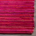 thumbnail image 3 of Safavieh Rag Rug Collection RAR130R Handmade Boho Stripe Cotton Area Rug, 8' x 10', Red / Multi, 3 of 4