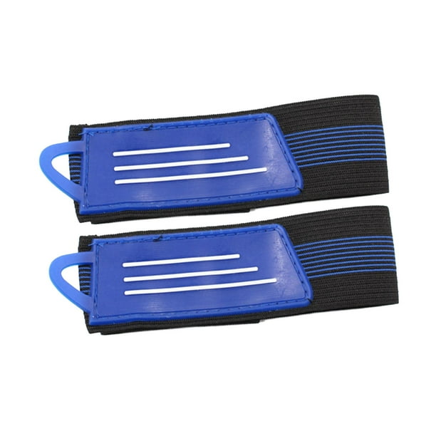 2 uds ciclismo bicicleta pantalones banda pierna Clip Wrap Flexible Running Gear accesorios brazo Azul Zulema Correa para la pierna