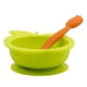 thumbnail image 3 of Set de alimentación Kushies Baby SILIBOWL Green Apple Silicone, 3 of 7