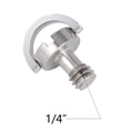 thumbnail image 2 of HEALEEP 4Set Stainless Steel Camera Handle Screws for Monopod Mounting Photography Use 1.60x1.60x1.25cm, 2 of 2