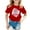 Red, variant on Hiijoy Big Girls Mother's Day T-Shirt Short Sleeved Cotton T Shirt for Kids, Sizes 1-9