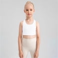 thumbnail image 3 of GYRATEDREAM Girls Dance Tank Tops Racerback Sleeveless Top for Gymnastics and Dancewear Yoga Tank Athletic Sports Vest for 6-7 Years, 3 of 8