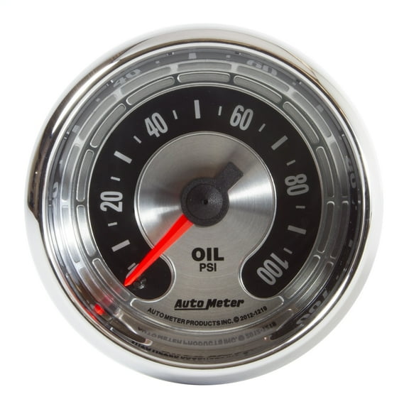 Autometer 1219 American Muscle Oil Pressure Gauge