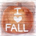 thumbnail image 3 of Prime, Marcus 20x20 Black Modern Framed Museum Art Print Titled - I Love Fall, 3 of 5