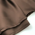 thumbnail image 6 of Spring Sale 2024！Hontri Skirts for Women Women's Skirt Stretch Waist High Solid Satin Dress Skirts for Women Coffee,Xl, 6 of 6