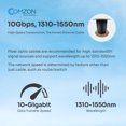 thumbnail image 6 of Black 2-Strand Singlemode Fiber Optic Cable, OS2 9/125 Corning, Indoor/Outdoor, Plenum Rated, 1000ft, 6 of 6