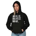 thumbnail image 5 of Worlds Okayest Mama Mothers Day Mom Hoodie Sweatshirt Women Brisco Brands M, 5 of 5