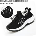 thumbnail image 2 of HeaCare New Comfort Wear Orthowear Shoes for Women, Fashion Comfortwear Ortho Shoes for Women Plantar Fasciitis Comfortable Air Cushion Ortho Breathable Stretch Cushion, 2 of 16