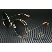 CHLOE CH0024S 002 Round Gold Pink Grey 60 mm Women's Sunglasses
