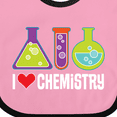 thumbnail image 4 of Inktastic I Love Chemistry Science Boys or Girls Baby Bib, 4 of 4