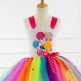 thumbnail image 6 of TAIAOJING Toddler Baby Girls Floral Dress Summer Sleeveless Babys Birthday Party Tutu Kids Rainbow Princess Dresses For 10-12 Years, 6 of 6