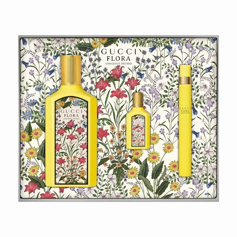 Gucci Flora Gorgeous Orchid 3 Pc EDP Gift Set for Women - Walmart.com