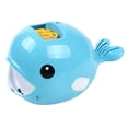 thumbnail image 1 of Máquina de burbujas con forma de ballena, soplador de burbujas automático, recuerdo de fiesta Azul, 1 of 9