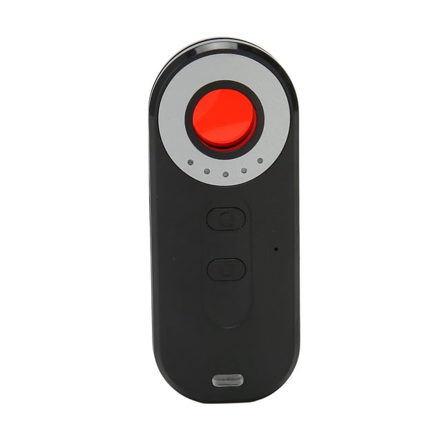 Detector de señal inalámbrico Bling Bling 6 niveles de sensibilidad recargable color negro