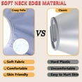 thumbnail image 4 of GFDYREE Cat Cone, Soft Cone for Cats to Stop Licking and Scratching, Comfortable Cat Cone Collar with Upgraded PVC Material and Adjustable Velcro for Healing Wound, After Surgery and Vet Vis, 4 of 7