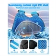 thumbnail image 2 of Conjunto de Protección Infantil: Rodilleras, Coderas y Muñequeras para Patinaje, Ciclismo, Bicicleta, Patinete, Color Azul., 2 of 6
