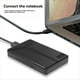 thumbnail image 2 of Carcasa para HDD/SSD USB 3.1, Caja para Disco Duro Portátil de 2,5 Pulgadas, Compatible con Hasta 8 TB, Transferencia de Alta Velocidad de 6 Gbps., 2 of 5